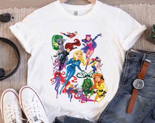 Discover Women of Marvel Female Super Heroes T-Shirt, Disneyland Family Matching Shirt, Magic Kingdom Tee, WDW Epcot Theme Park Shirt