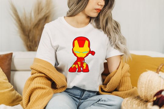 Cool Iron Man T-Shirt, Marvel Tony Stark Bella Canvas, MCU Iron Man Design, Avengers Iron Man Tee, Toddler Design XL, Kid Tee, Unisex Shirt