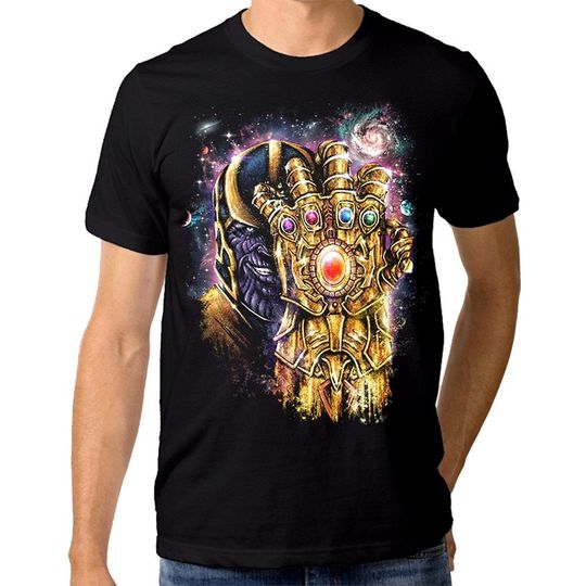Thanos Infinity Gauntlet T-Shirt, Men's Women's Sizes (met-264)