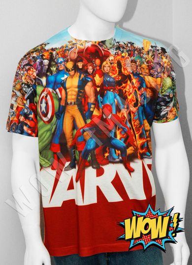 Marvel Anthology / ALL Characters T-Shirt Ltd.Ed!!!_Comic Con | Avengers | X-Men , etc