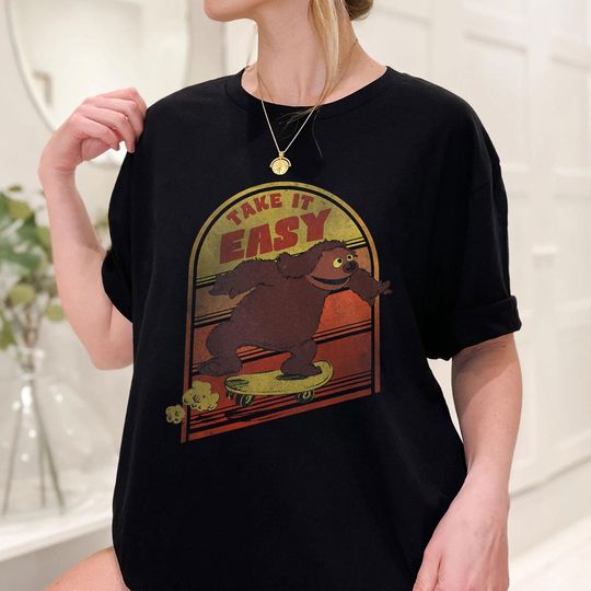 Discover Disney Muppets Rowlf The Dog Take It Easy Vintage Retro Shirt, Retro Muppets Shirt, Disneyworld Trip Family Outfits Shirt
