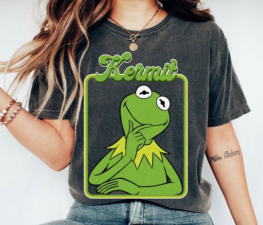 Discover K the frog Y2k Style Shirt, The Muppet T-shirt, Vintage Retro Tee, Disney Family Vacation, Disneyland Trip
