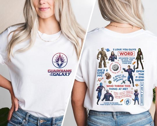 Guardians of the Galaxy Shirt, Star Lord T-Shirt,  Super Hero Shirt, Avengers Shirt, Marvel Disney Shirt, Groot Shirt, Star-Lord Shirt