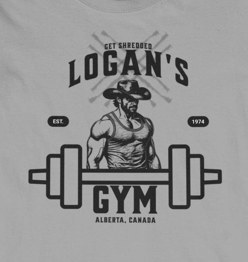 Logan's Gym Wolverine Inspired T-Shirt | Ultimate Wolverine shirt | X-Men | Super-Hero Shirt | Marvel Fan Gift | Fun Gym Shirt