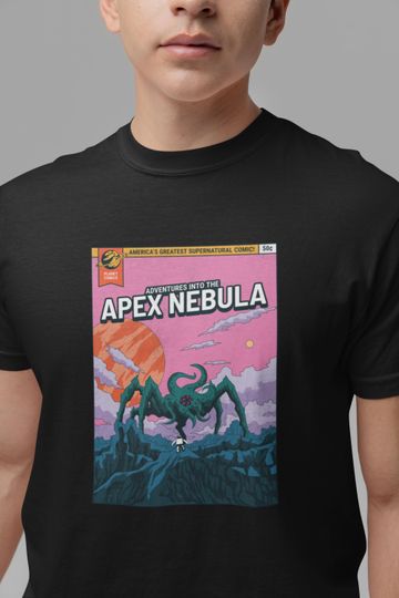 Discover Retro Comics T shirt Space Fiction / Vintage Comics / Old School Comics Retro Skeleton Comics / Comic Books T shirt / Horror UFO Comics