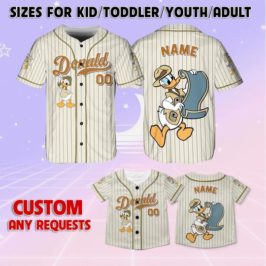 Disney Donald Safari Jersey, Mickey And Friends Animal Kingdom Jersey, Disneyland Safari Mode Trip, Disney Adventure Trip Shirt