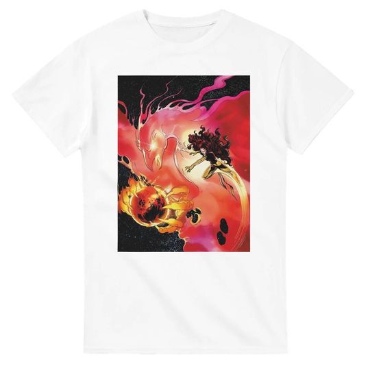 Dark Phoenix - Heavyweight, 100% Cotton, Unisex T-shirt