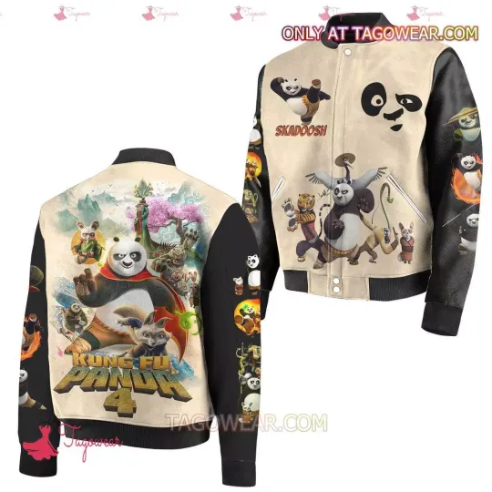 Kung Fu Panda 4 Skadoosh Baseball Jacket