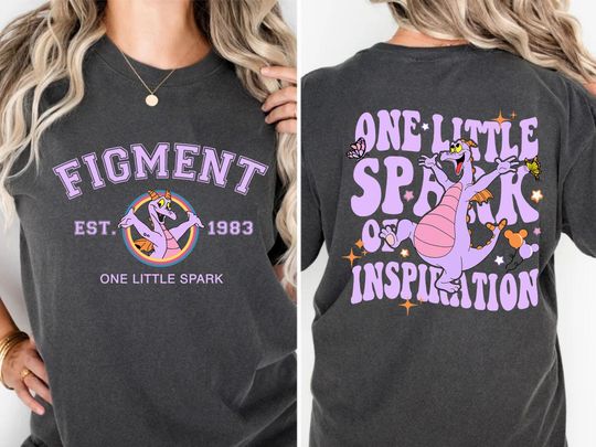 Discover Comfort Colors Epcot Figment Tshirt, Epcot Tshirt, Womens Epcot Tee, Walt Disney World Shirts, Experimental Prototype Community Of Tomorrow