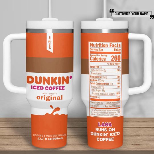 Personalized Donut Coffee Tumbler, Just Donut 40oz Tumbler, Dunkin Donuts Cup, Coffee Lover Stainless Tumbler, Dunkie Junkie Tumbler
