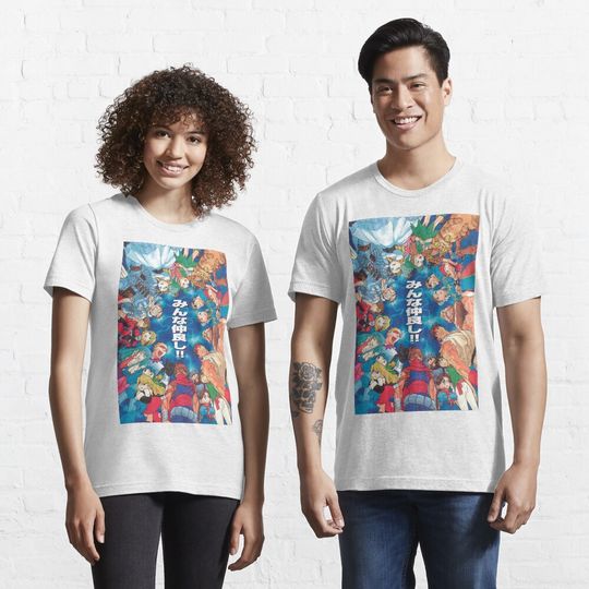 Discover Retro Capcom art Psx manga style Essential T-Shirt