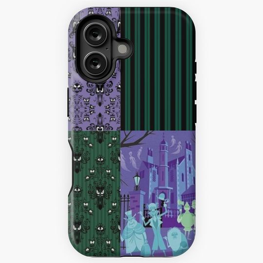 Haunted Mansion Pattern iPhone Case