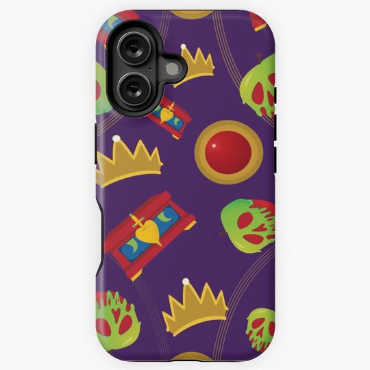 Evil Queen Icons iPhone Case