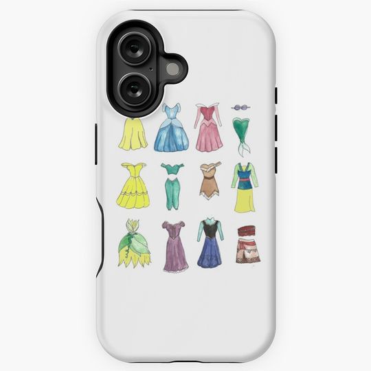 Discover Princess Dresses iPhone Case