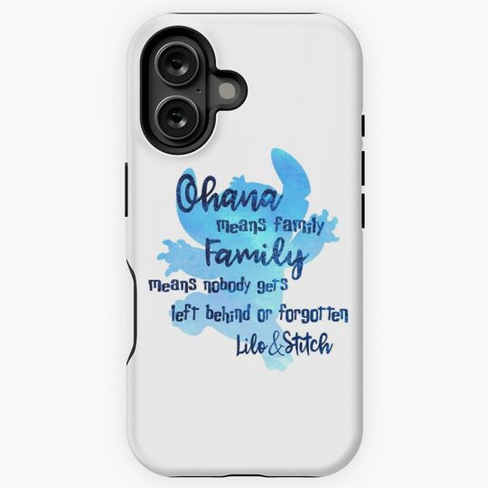 Ohana Means Family iPhone Case