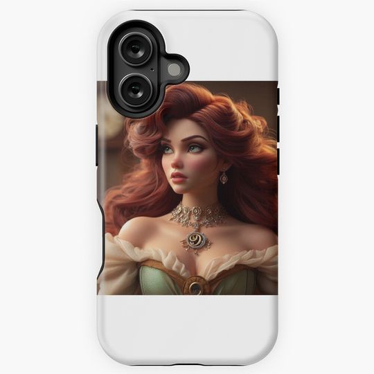 Discover Red haired Princess  iPhone Case