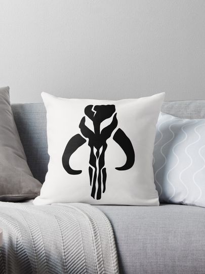 Discover Mando in Black Pillow