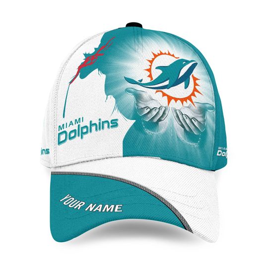 Miami Dolphins football Personalized Cap For Fan