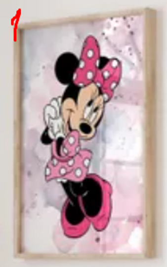 Minnie Mouse Wall Art   Prints   Sign Girl Room Decor Printable,   Girls Nursery Decor