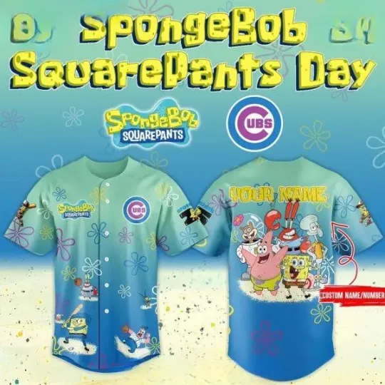 SpongeBob 25th Anniversary Special Baseball Jersey