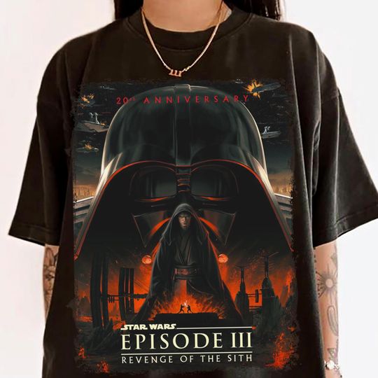 Star Wars Darth Vader Big Face Revenge Of The Sith Comfort T-Shirt, Trending Unisex Tee, Starwars Episode III Revenge of The Sith Tee
