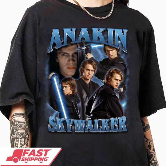 Comfort Colors Anakin Skywalker Shirt, Darth Vader Tee, Dark Jedi T-Shirt, Star Wars Shirt, Star Wars Fan, Revenge Of The Sith Shirts