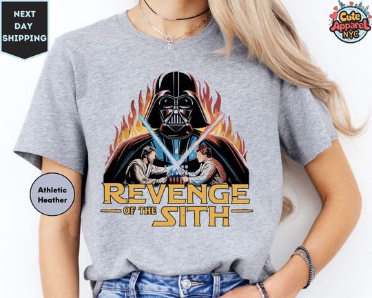 Star Wars Revenge Of The Sith Obi-Wan vs Luke Skywalker Shirt, Star Wars Darth Vader Shirt, Disneyland Family Matching Shirt