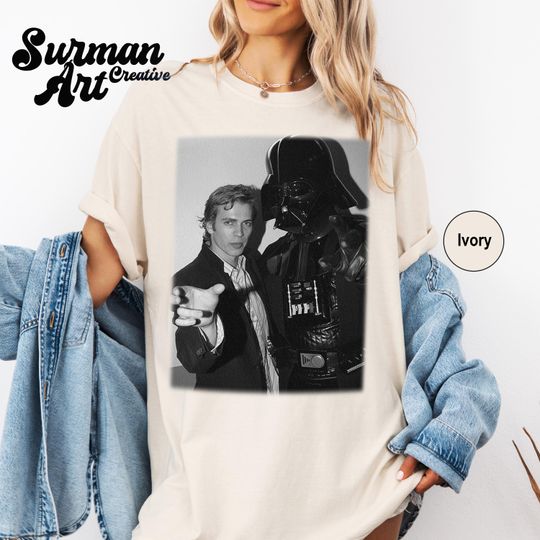 Comfort Color Hayden Christensen Darth Vader Shirt, Anakin Skywalker Meme Comfort Color Shirt