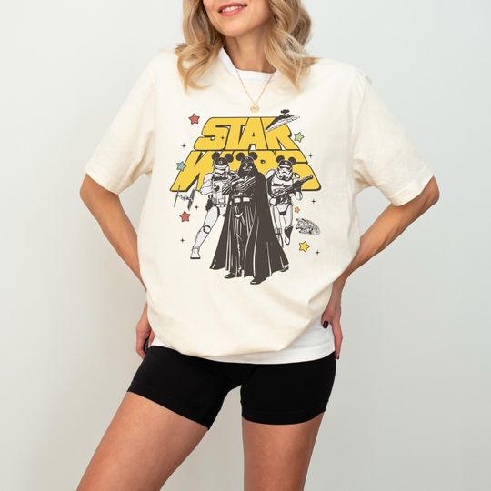 Disney Star Wars Shirt, Retro Darth Vader Shirt, Stormtrooper Shirt, Galaxy's Edge Shirt, Star Wars Soldier Shirt, Disneyland Trip Tee