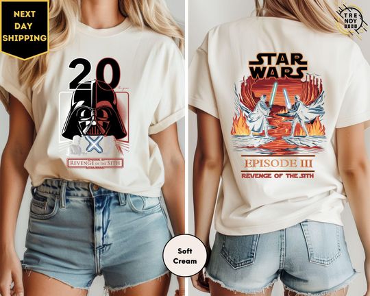 Star Wars Revenge Of The Sith Obi-Wan vs Luke Skywalker Shirt, Star Wars Darth Vader Shirt, Disneyland Family Matching Shirt, Galaxy's Edge