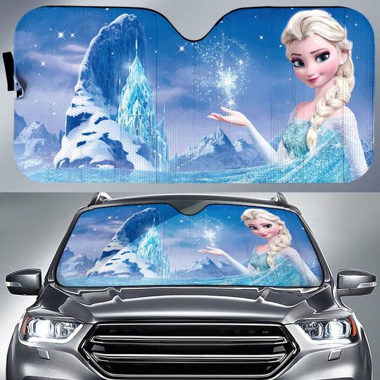 Discover Frozen Movie Car Sun Shade Elsa And Anna Princess Car Sun Shade Disney Princess Car Sun Shade Car Windshield Car Accessories