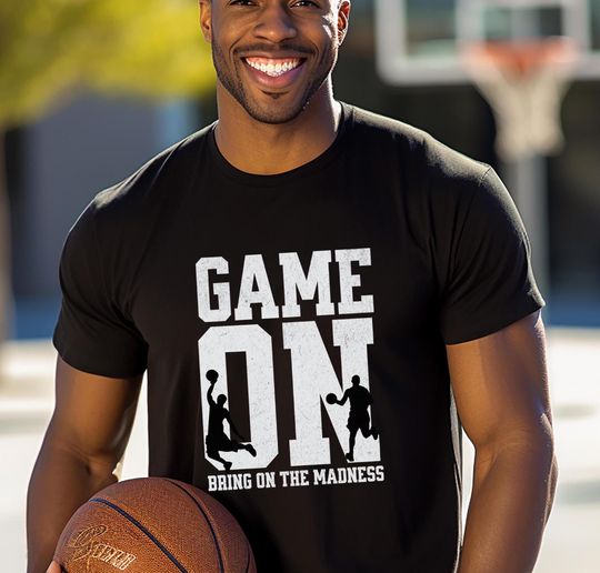 Discover Game On March Madness Shirt, College Athletic Apparel, Unisex March Madness Apparel, College Basketball Shirt, College Basketball Gift