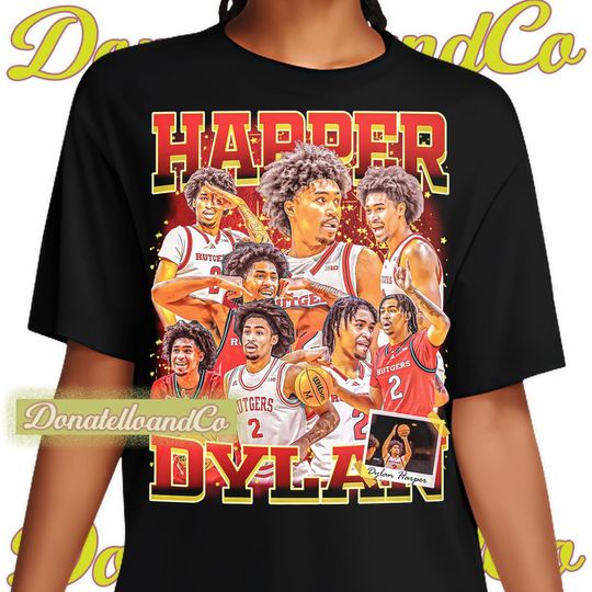 Discover Dylan Harper shirt American basketball forward tshirt Unique design t-shirt