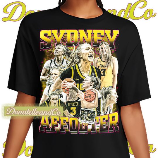 Discover Sydney Affolter shirt American basketball player tshirt Unique design t-shirt