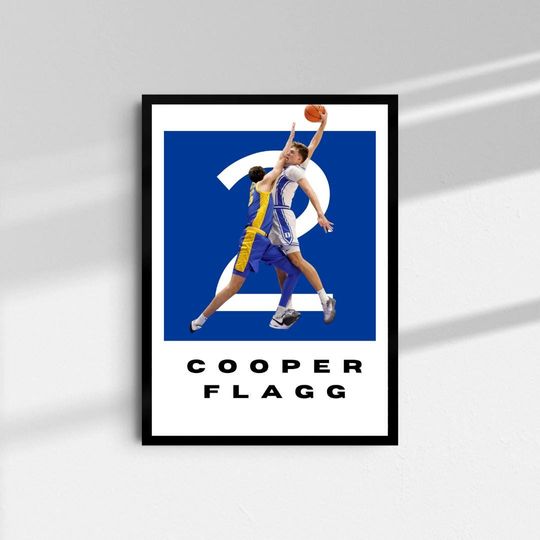Cooper Flagg Premium Matte Vertical Posters | Basketball Wall Art | Home Decor