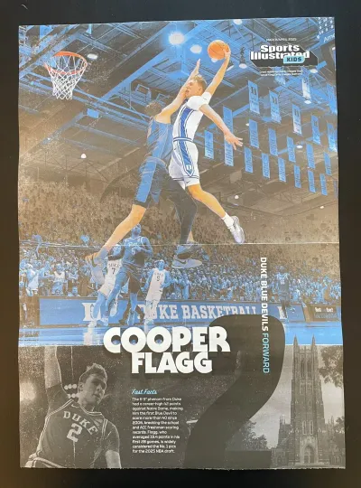 COOPER FLAGG DUKE Premium Matte Vertical Posters | Basketball Wall Art | Home Decor
