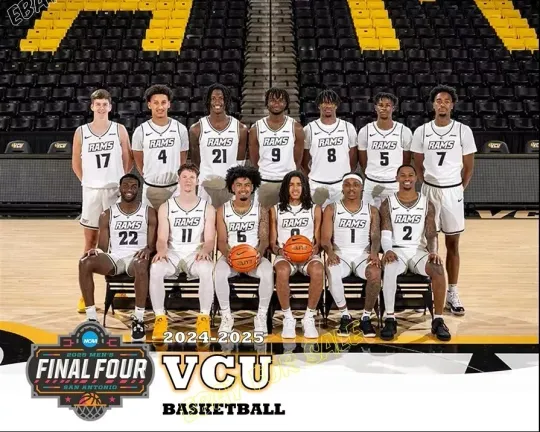 Discover 2025 March Madness, MEN'S Basketball, VIRGINIA VCU Premium Matte Posters | Basketball Wall Art | Home Decor