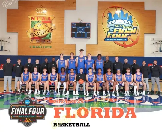 2025 March Madness, MEN'S Basketball, FLORIDA GATORS Posters | Basketball Wall Art | Home Decor