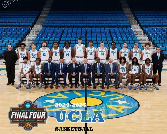 2025 March Madness, MEN'S Basketball, UCLA BRUINS Posters | Basketball Wall Art | Home Decor