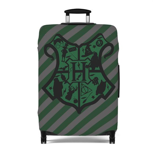 Slytherin Luggage Cover, Harry Potter, Wizarding World, Kids Luggage Cover, Ladies Luggage Cover, Suitcase Cover, Hogwart, Wizard, Hermione