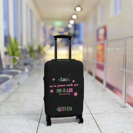 Discover Wicked Luggage Cover, Elphaba, Galinda, Wicked Musical, Defying Gravity, Changed For Good, Travel, Blonde, Shiz University, Witch, Popular