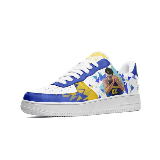 Stephen Curry Leather Low Top Sneakers