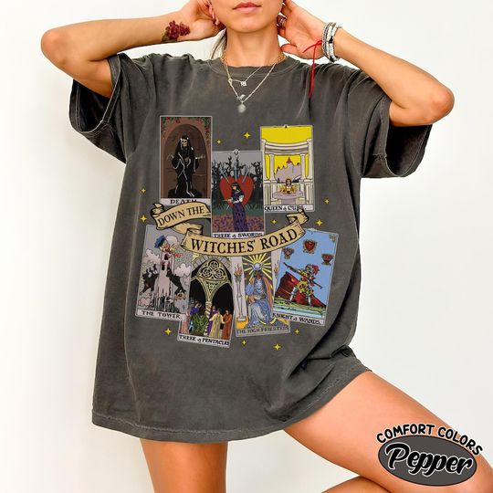 Retro Agatha All Along Tarot Cards Shirt, Disney Marvel Shirt, Agatha's All Along Tarot Cards Shirt, Agatha's Shirt