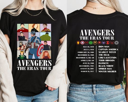 Magic Kingdom Tour Shirt, Super Hero Shirt, Captain America Shirt, Superhero Shirt, Spiderman Shirt, Marvel Fan Shirt