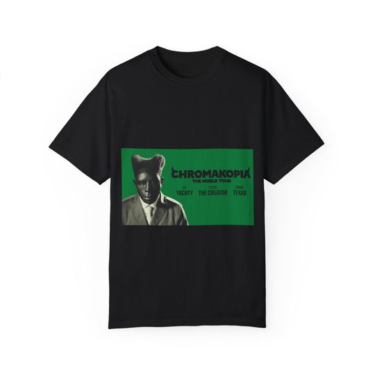 Tyler The Creator, ChromaKopia Unisex T-Shirt - Vibrant Tour Tee, Streetwear Fashion, Concert Attire, Gifts for Music Lovers