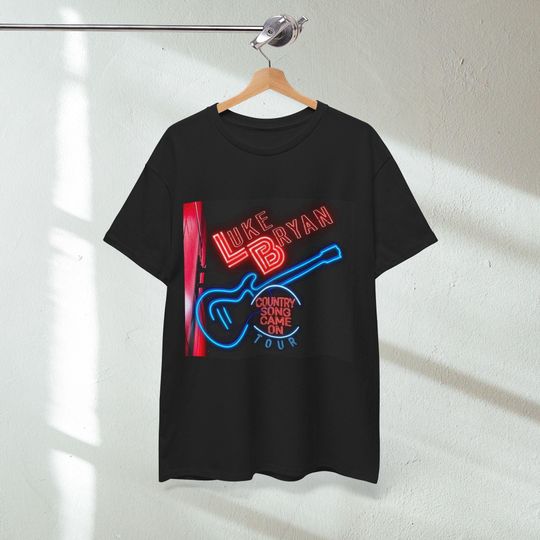Discover Luke Bryan Country Song Came On Tour Tee, Unisex Heavy Cotton Shirt, Concert Merch, Gift for Country Fans, Country Music Apparel