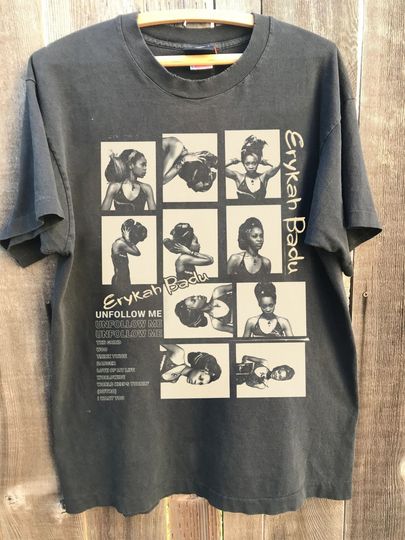 Erykah Badu Graphic tour 2023 shirt, 90s Erykah Badu shirt ,Gifts for Fans, Erykah Badu Shirt, Music Rock, Gift For Women shirt