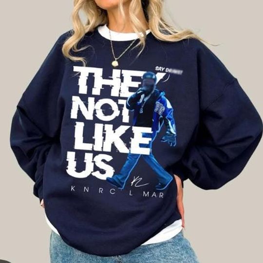 Discover K3ndr1ck L@mar They Not Like Us Album GNX LANA SOS Music T-Shirt/Sweatshirt/Hoodie Classic Hip Hop Hoodie,Hot trending 2025