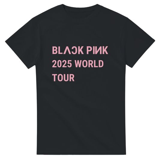 Discover BLACKPINK 2025 World Tour Heavyweight Unisex Crewneck T-shirt