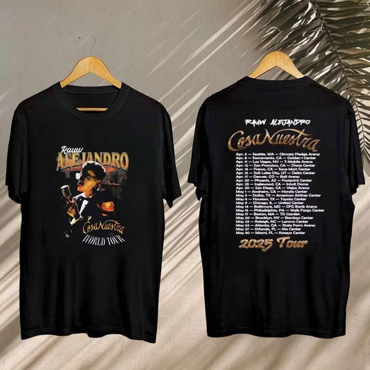 2025 Rauw Alejandro Cosa Nuestra Tour Shirt, Rauw Alejandro 2025 Concert, Rauw Alejandro Cosa Nuestra Tour Tee, Rauw Alejandro Fan Gift